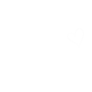 with love, monica WHITE logo